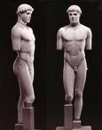 Kritios Jongen (Boy), vroegst bekende voorbeeld van de contra-posto. ca. 480 v.Chr.