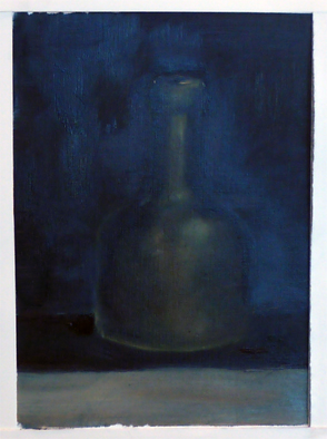 The painted still life object in oilpaint: two sessions.